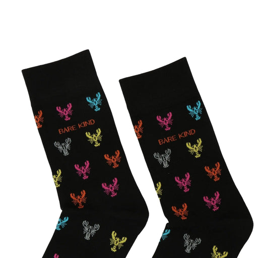 Barekind NZ Socks Save the Lobster Small Motif Bamboo Socks Save the Lobster Small Motif Bamboo Socks