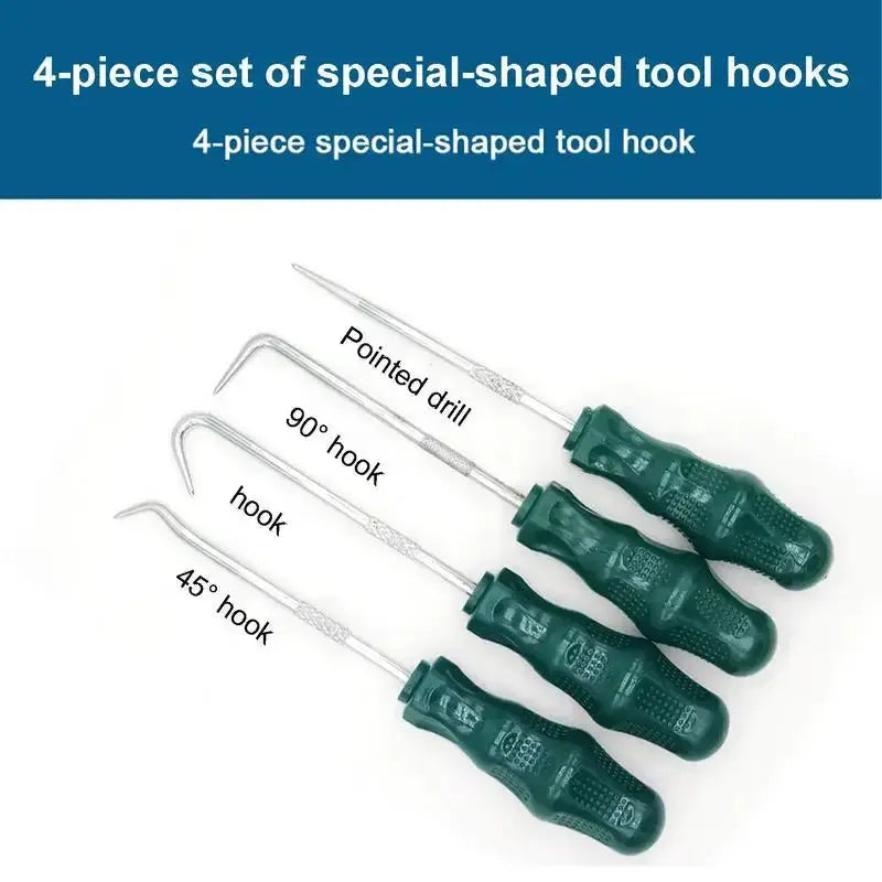 4 Piece Hook and Pick Set by Habicare