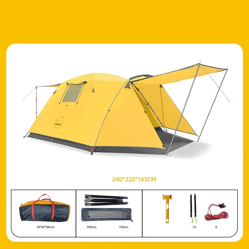 Four Person Outdoor Camping Tent by Mead's Supply & Equipment Outfitters limited