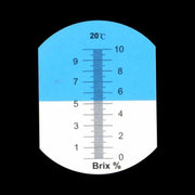 Refractometer - Sugar Concentration (0-10% Brix / Accuracy 0.1%) by 9eight5