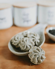 Lowrey Foods Butter Cookies Lowrey Black Sesame Butter Cookies Gift Tin | New Zealand Made Lowrey Black Sesame Butter Cookies Gift Tin | New Zealand Made