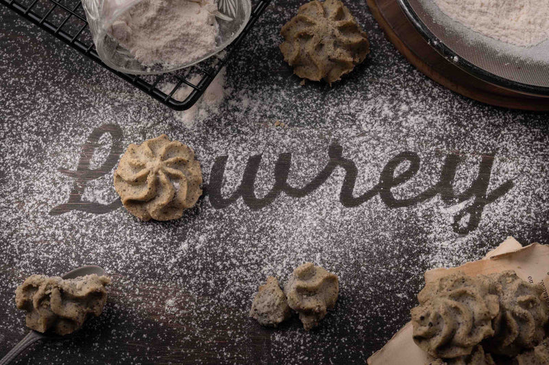 Lowrey Foods Butter Cookies Lowrey Black Sesame Butter Cookies Gift Tin | New Zealand Made Lowrey Black Sesame Butter Cookies Gift Tin | New Zealand Made