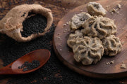Lowrey Foods Butter Cookies Lowrey Black Sesame Butter Cookies Gift Tin | New Zealand Made Lowrey Black Sesame Butter Cookies Gift Tin | New Zealand Made