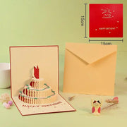 Lowrey Foods GREETING CARD Lowrey Birthday Cake 3D Pop-Up Greeting Card Lowrey Birthday Cake 3D Pop-Up Greeting Card