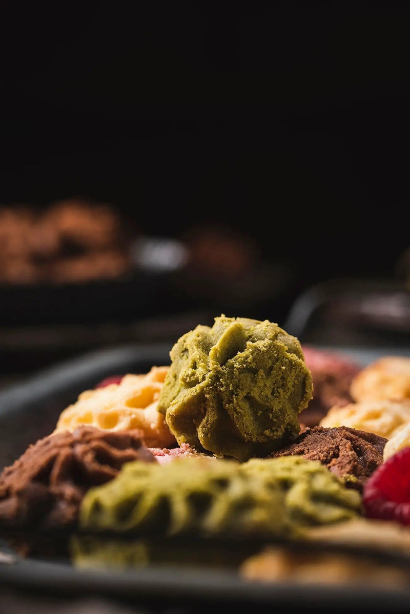 Lowrey Foods Butter Cookies Lowrey Matcha Butter Cookies Gift Tin | New Zealand Made Lowrey Matcha Butter Cookies Gift Tin | New Zealand Made
