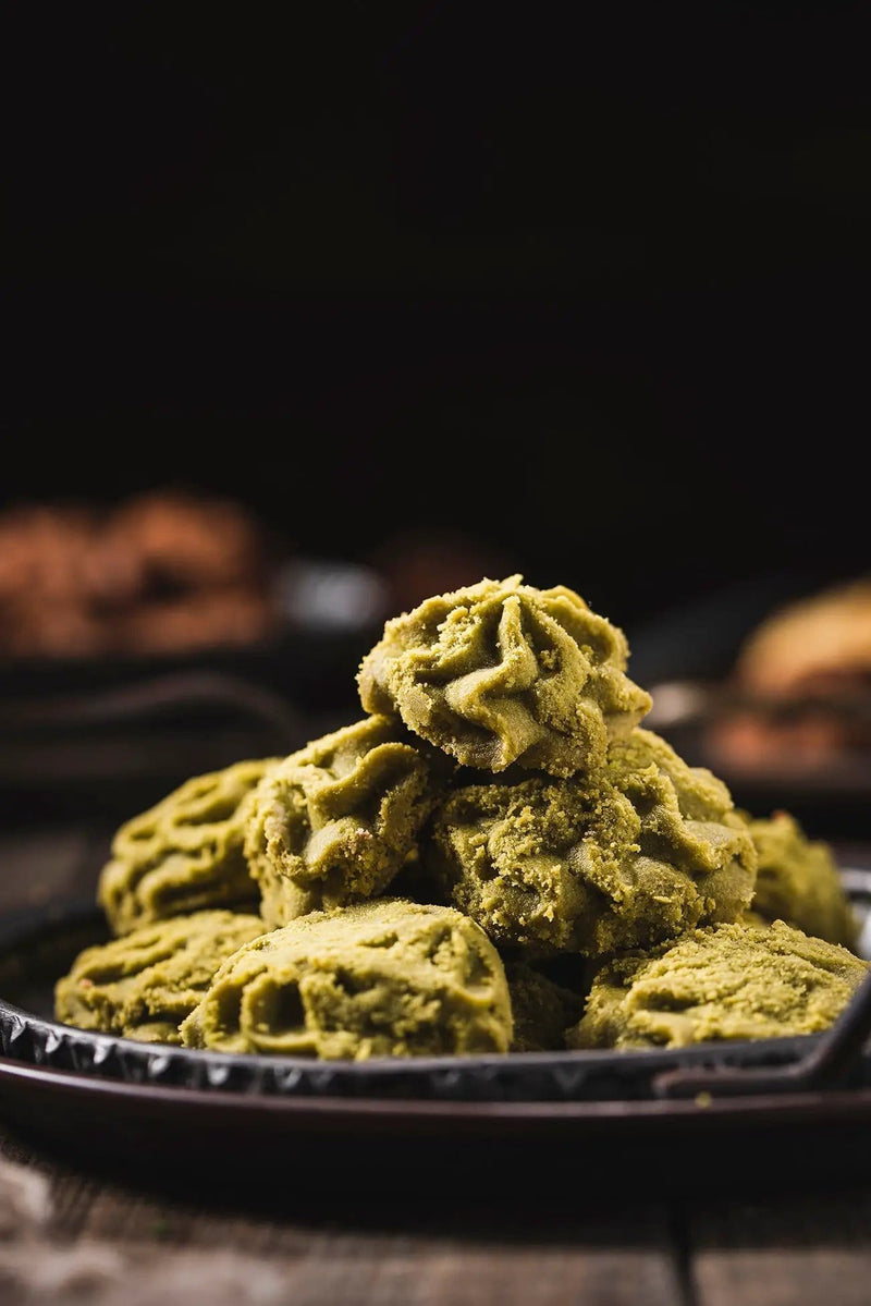 Lowrey Foods Butter Cookies Lowrey Matcha Butter Cookies Gift Tin | New Zealand Made Lowrey Matcha Butter Cookies Gift Tin | New Zealand Made