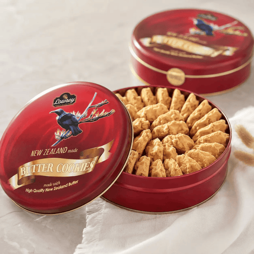 Lowrey Foods Butter Cookies Lowrey Original Butter Cookies Gift Tin | New Zealand Made Lowrey Original Butter Cookies Gift Tin | New Zealand Made