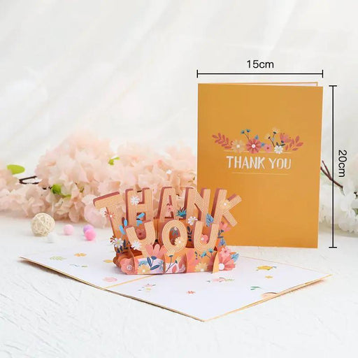 Lowrey Foods GREETING CARD Lowrey Thank You 3D Pop-Up Greeting Card Lowrey Thank You 3D Pop-Up Greeting Card