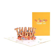 Lowrey Foods GREETING CARD Lowrey Thank You 3D Pop-Up Greeting Card Lowrey Thank You 3D Pop-Up Greeting Card