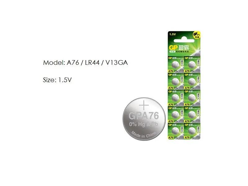 (5pcs) 3V Lithium Coin Cell Batteries, A76-LR44 by dealonline.co.nz