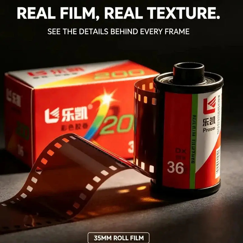 Habicare C200 Color Film 35mm ISO 200 36 Exposures Per Roll For 135 Cameras C200 Color Film 35mm ISO 200 36 Exposures