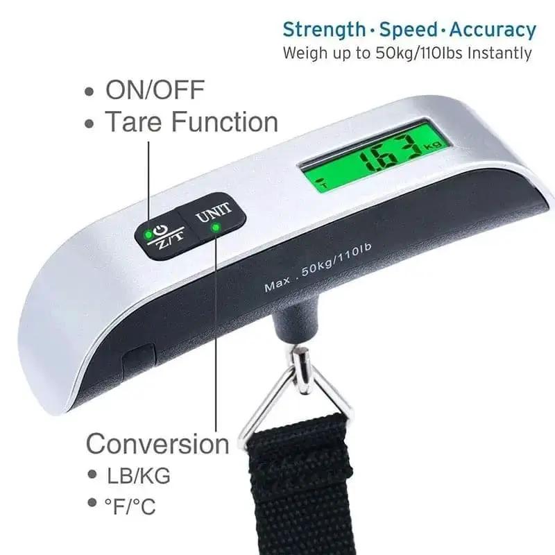 Luggage Scale (0.0.1kg - 50kg) by 9eight5