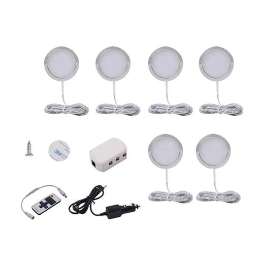 6x 12V LED Down Light Cabin Ceiling Lamp Caravan Camper Trailer Car RV White by salelink.co.nz