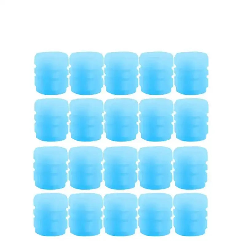 Luminous Fluorescent Tire Valve Caps by Habicare
