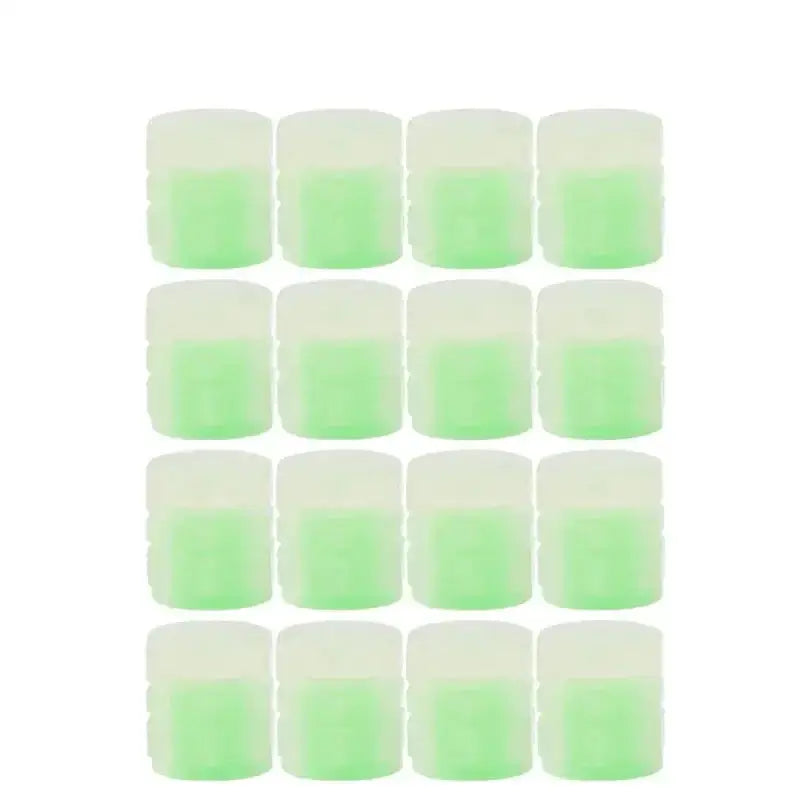 Luminous Fluorescent Tire Valve Caps by Habicare