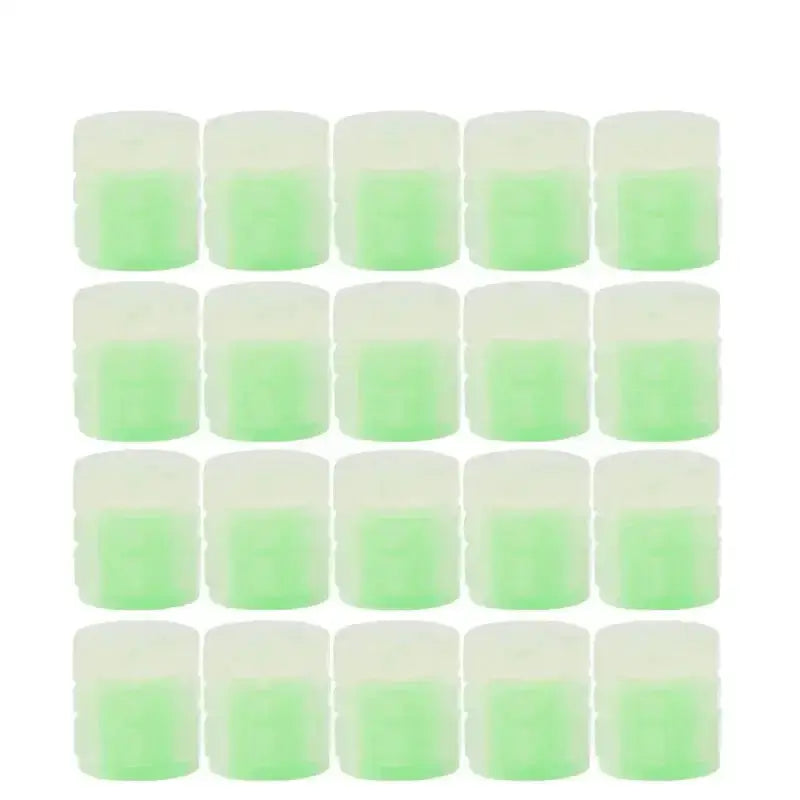 Luminous Fluorescent Tire Valve Caps by Habicare