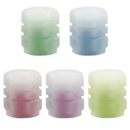 Luminous Fluorescent Tire Valve Caps by Habicare