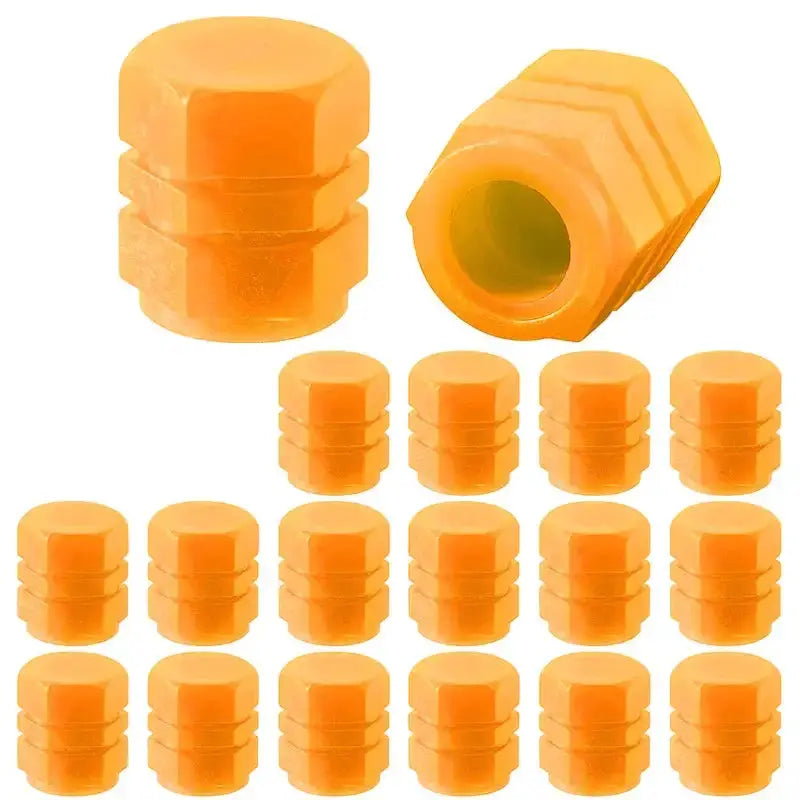 Luminous Fluorescent Tire Valve Caps by Habicare