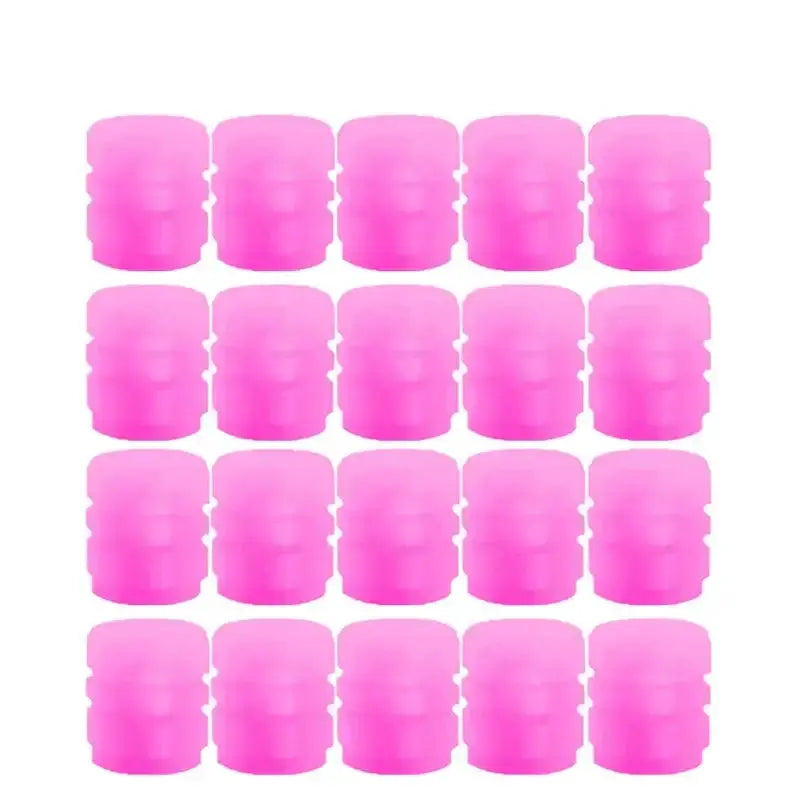 Luminous Fluorescent Tire Valve Caps by Habicare