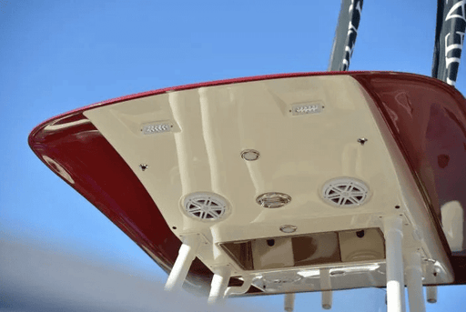 Lumitec Marine Lighting Aurora Surface Mount Dome Light (Stainless Steel) - White/Red