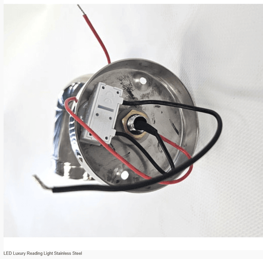 Lumitec Marine Lighting LED Luxury Reading Light Stainless Steel