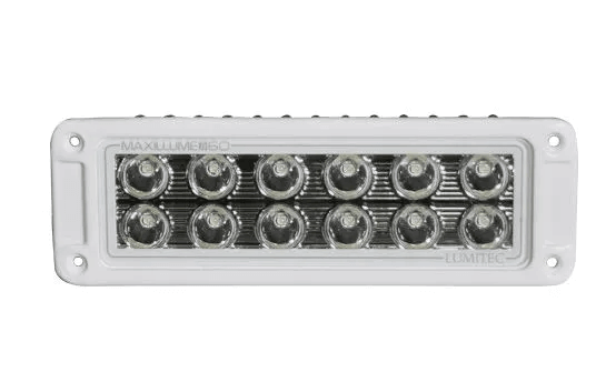 Lumitec Marine Lighting Maxillume H60 Flush Mount Led Flood Light - White