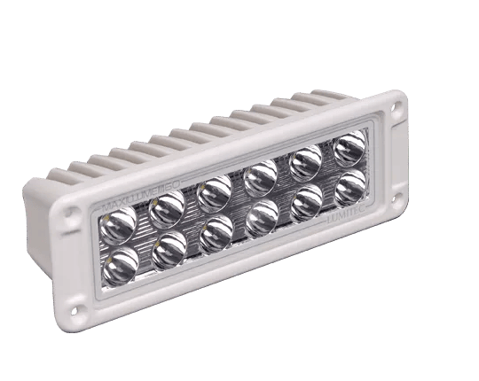 Lumitec Marine Lighting Maxillume H60 Flush Mount Led Flood Light - White