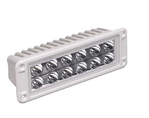 Lumitec Marine Lighting Maxillume H60 Flush Mount Led Flood Light - White