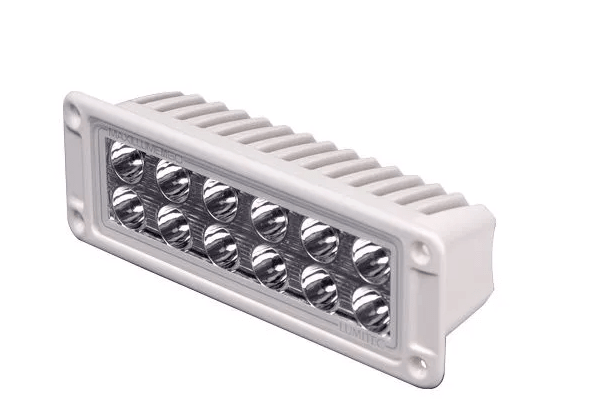 Lumitec Marine Lighting Maxillume H60 Flush Mount Led Flood Light - White