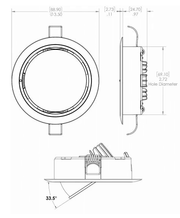 Lumitec Marine Lighting Positional Mirage Led Down Light (Wht) - Spectrum Rgbw
