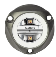 Seablaze Mini Led Underwater Light - Spectrum close-up view of the compact design with dual LED lights.