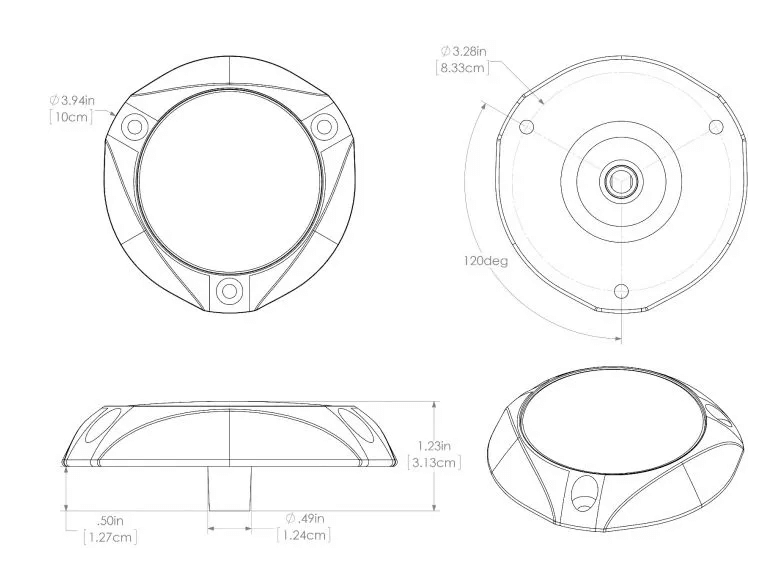 Lumitec Marine Lighting Seablaze X2 Led Underwater Light - Spectrum
