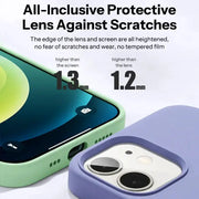 Silicone iPhone Case (iPhone 6 - iPhone 15 Series) - Available in yellow, brown & dark green by Habicare