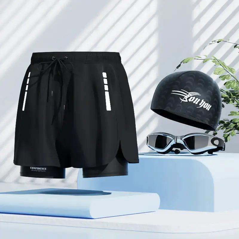 Men's Quick-Dry Swim Trunks - Beach Shorts for Swimming & Spa by Mead's Supply & Equipment Outfitters limited