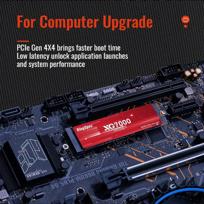 M.2 PCIe NVMe SSD 256GB/512GB/1TB/2TB for Laptop & PS5 by Habicare