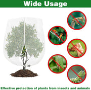 2x Garden Netting Bags 0.7M*1M by salelink.co.nz