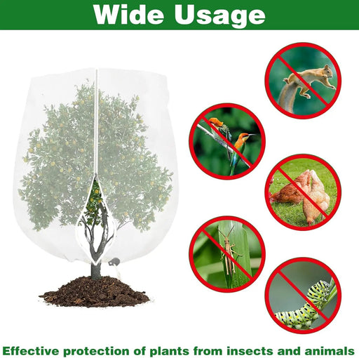 2x Garden Netting Bags 0.7M*1M by salelink.co.nz