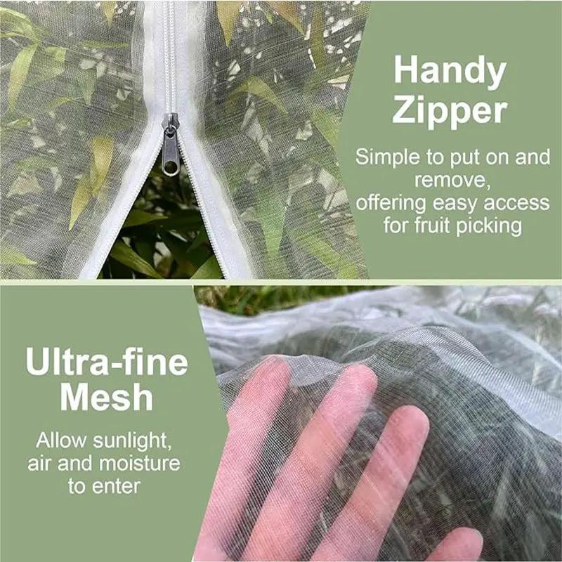 2x Garden Netting Bags 0.7M*1M by salelink.co.nz