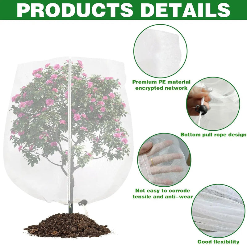 3X3M Insect Netting Bag Fruit Tree Netting by salelink.co.nz