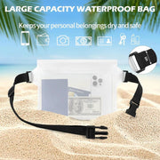Waterproof Phone Pouch White by salelink.co.nz