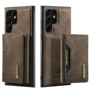 M2 Leather Case for Samsung (Coffee with wallet) by Habicare