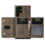 M2 Leather Case for Samsung (Coffee with wallet) by Habicare