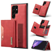 M2 Leather Case for Samsung (Red with wallet) by Habicare