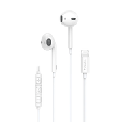 techplus TechPlus M21 Lightning Earphones With In Line Remote And Mic TechPlus M21 Lightning Earphones With In Line Remote