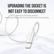 techplus TechPlus M21 Lightning Earphones With In Line Remote And Mic TechPlus M21 Lightning Earphones With In Line Remote