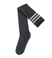 Striped Over-the-Knee Socks for Women - College Style Knee-High Fashion Socks by Mead's Supply & Equipment Outfitters limited
