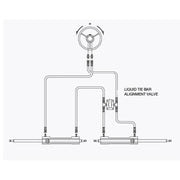 Absolute Marine Steering MaXtek Hydraulic Steering Liquid Tie Bar Hydraulic Steering Liquid Tie Bar For Boats
