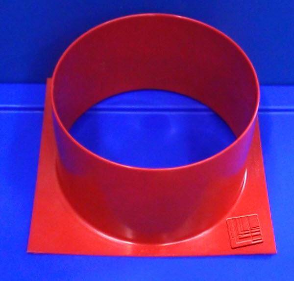 Macca Craypot Necks - Craypot Throats rounded red plastic throat for commercial fishing craypots in NZ