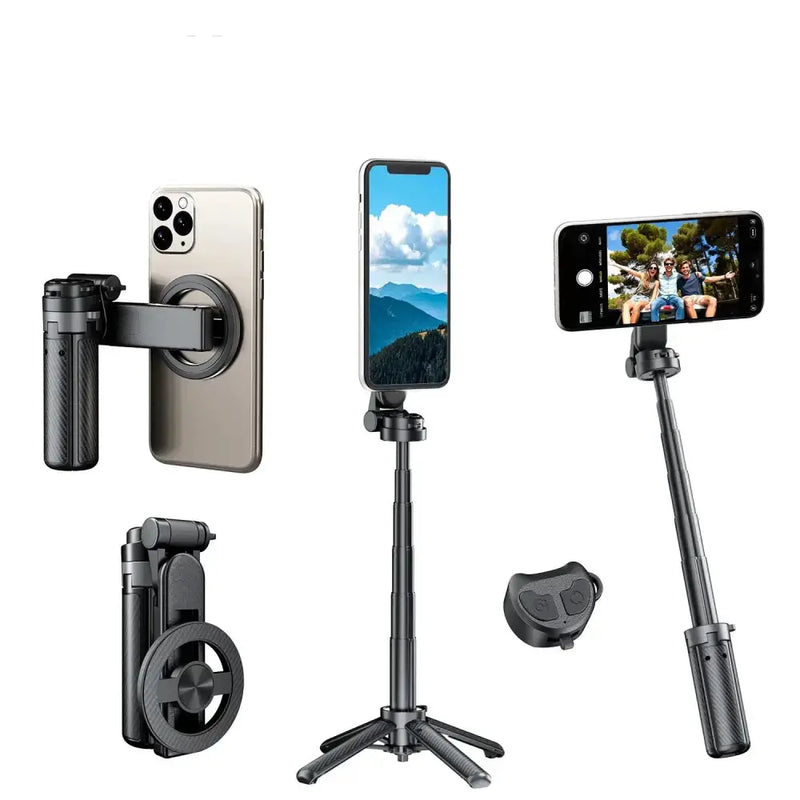 360° Selfie Stick with Bluetooth & Foldable Stand by Habicare