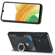 techplus Magnetic Card Holder with Ring – Black Magnetic Card Holder with Ring – Black | NZ
